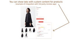 free tabs custom product tabs screenshots images 1