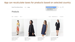 b2b dual display of tax included and tax excluded price screenshots images 4