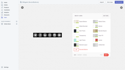 social buttons by widgetic screenshots images 3