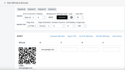 bulk qrcode barcode screenshots images 3