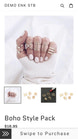 enkel swipe to cart screenshots images 4