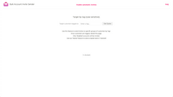 bulk account invite sender screenshots images 3
