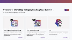 blog landing page creator screenshots images 1