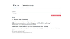 delete products in bulk screenshots images 2