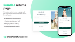 returns center by aftership screenshots images 1