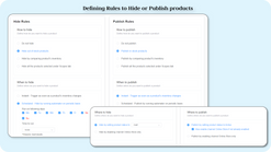 auto hide unhide products screenshots images 2