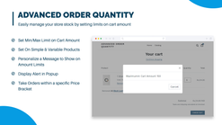 advanced order quantity screenshots images 3