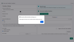 terms and conditions checkbox 1 screenshots images 3