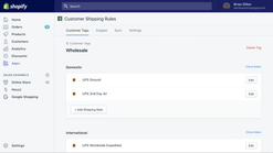 customer shipping rules screenshots images 2