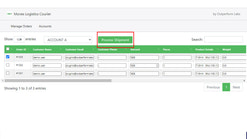 movex logistics courier screenshots images 2