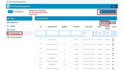 purchase management screenshots images 2