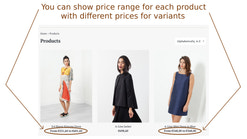 product price range screenshots images 1
