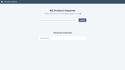 ns product importer screenshots images 1