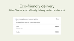 olive delivery service screenshots images 1