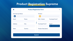 product registration 3 screenshots images 1