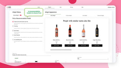 tasteguru personalization screenshots images 1