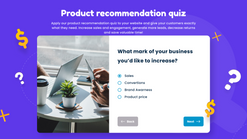 quizell product recommendation screenshots images 2