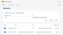 redirectcontroller screenshots images 1
