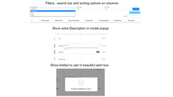 advance product table screenshots images 3