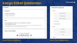 gurmehub yurtici entegrasyonu screenshots images 2