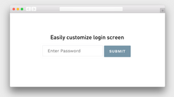 password protected pages screenshots images 3
