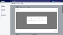 free email popups by chated io screenshots images 2