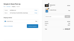 simple in store pick up screenshots images 3