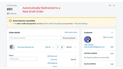 fast draft order screenshots images 5