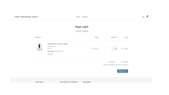 fast draft order screenshots images 2