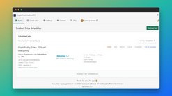 simple simons price scheduler screenshots images 3