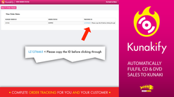 kunakify automatically fulfil your shopify cd dvd sales to kunaki screenshots images 3