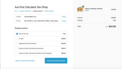 australia post calculator screenshots images 2