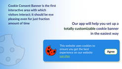 responsive cookie consent by appifycommerce screenshots images 1