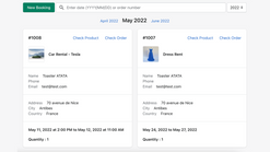 rental booking izyrent screenshots images 4