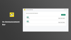 easy announcement bar 3 screenshots images 2