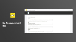easy announcement bar 3 screenshots images 1