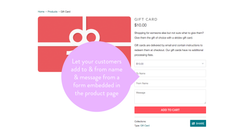 shopkeeper branded gift card screenshots images 1