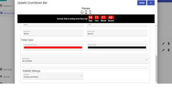 announcement bar with slider keep your customers informed screenshots images 3