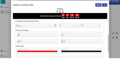 announcement bar with slider keep your customers informed screenshots images 2