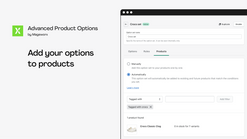 advanced product options screenshots images 6