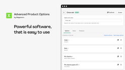 advanced product options screenshots images 3