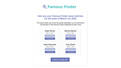 famous finder app screenshots images 3