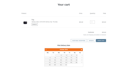 delivery calendar screenshots images 2