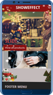 snow effect with header and footer design screenshots images 4