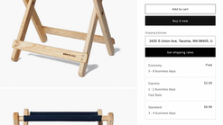 product page shipping screenshots images 3