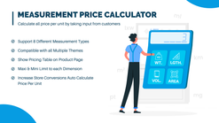 measurement price calculator screenshots images 1