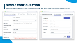 measurement price calculator screenshots images 5