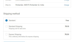 shipping rates by zipcode screenshots images 3