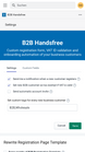 b2b customer registration screenshots images 6