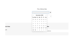 delivery date picker 1 screenshots images 5